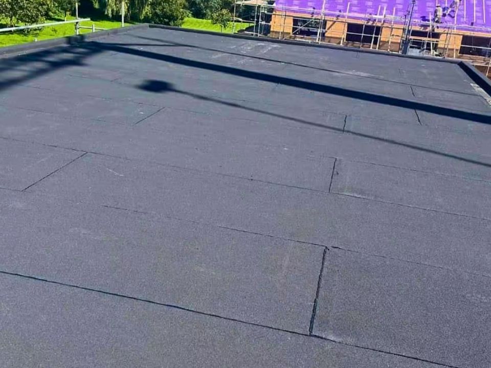 Nieuw dak voor een woonhuis